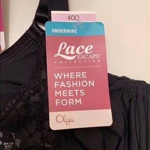 Olga Intimates & Sleepwear - Olga by Warner’s Black Bra Olga Intimates & Sleepwear - Olga by Warner’s Black Bra